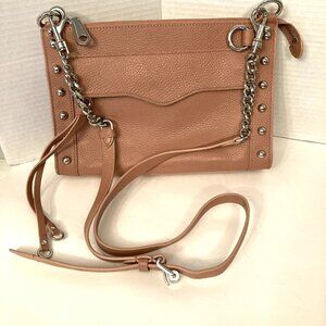 Rebecca Minkoff MAB Desert Rose Leather Crossbody with Studs
